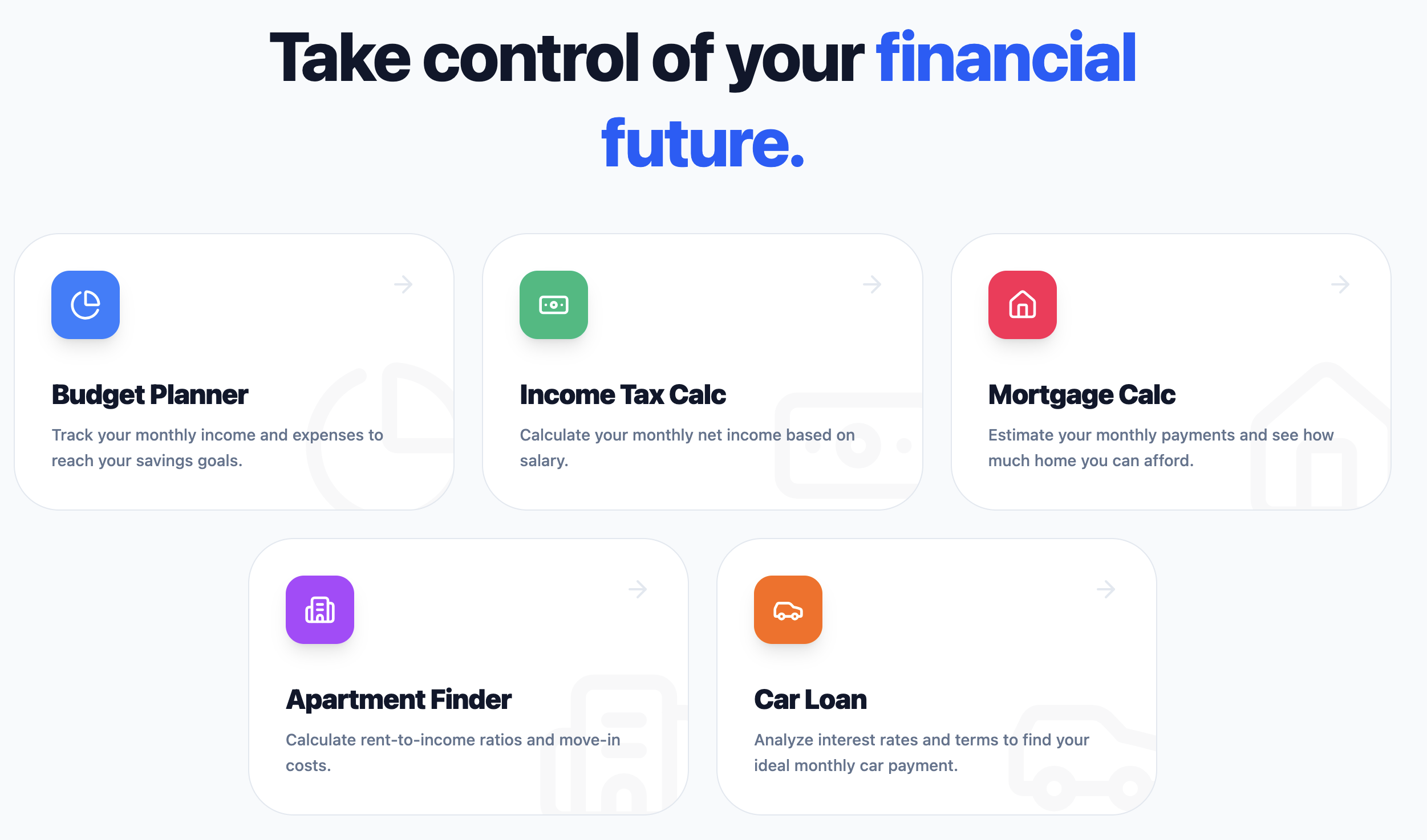 Financial Calculators